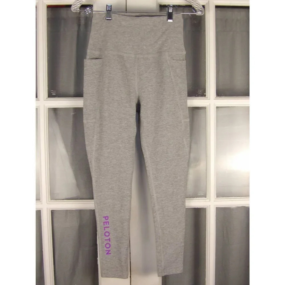 Beyond Yoga X Peloton Womens Gray Leggings Small